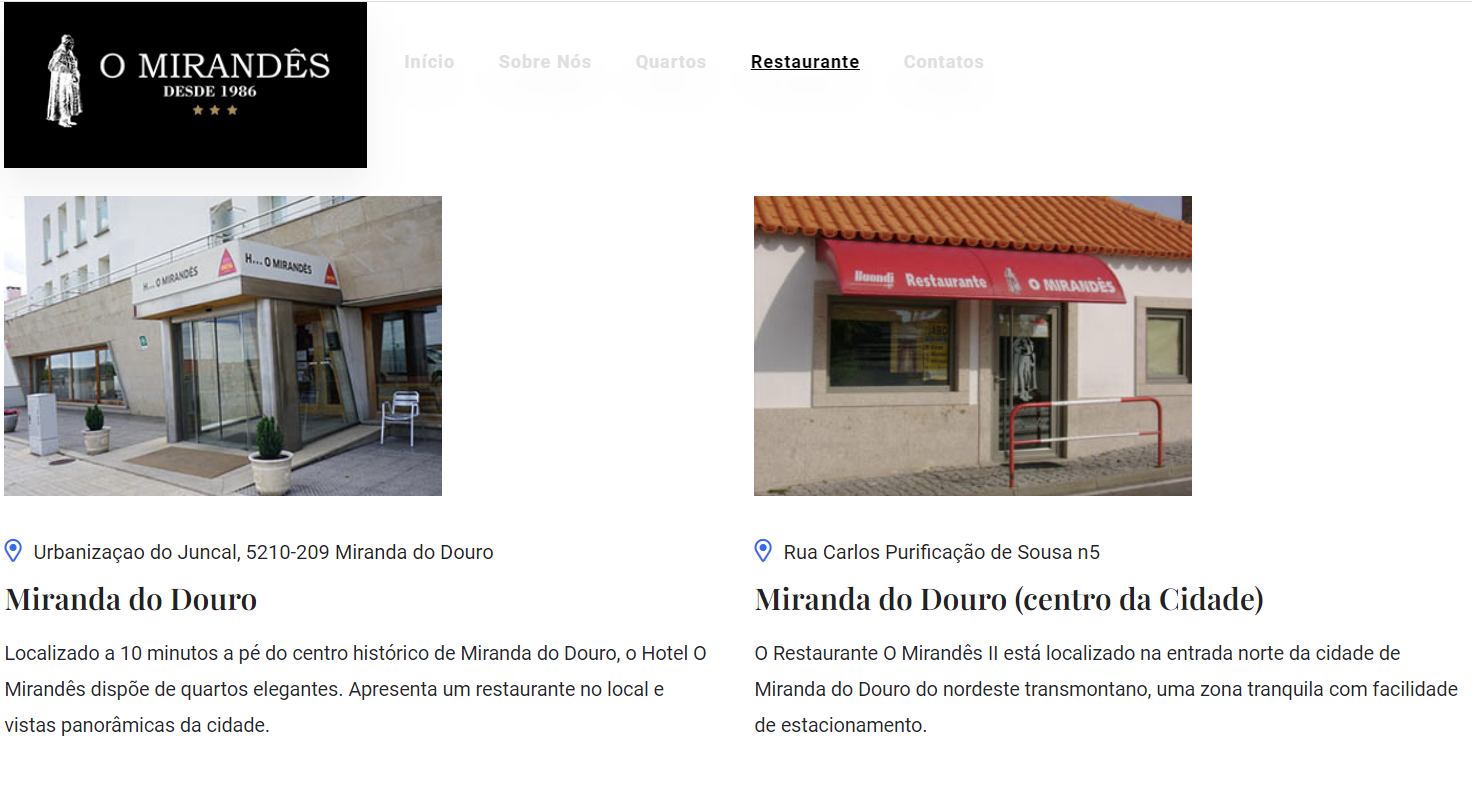Hotel O Mirand&ecirc;s 